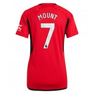 Camisa de time de futebol Manchester United Mason Mount #7 Replicas 1º Equipamento Feminina 2023-24 Manga Curta